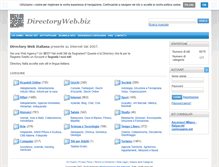 Tablet Screenshot of directoryweb.biz